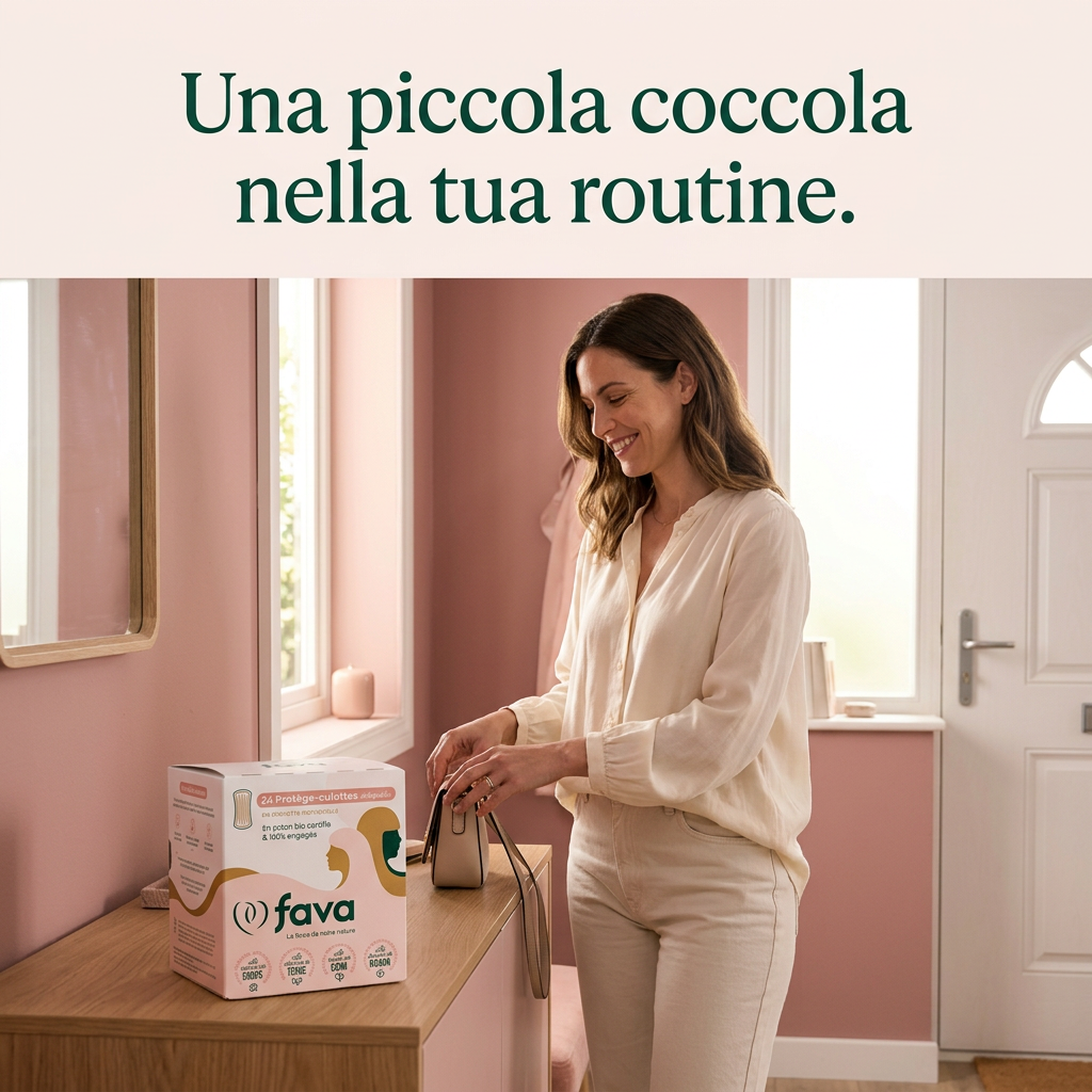 FAVA proteggi-slip, una piccola coccola nella tua routine