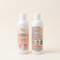 Gel intimo Born to Bio, fronte e retro insieme su sfondo avorio