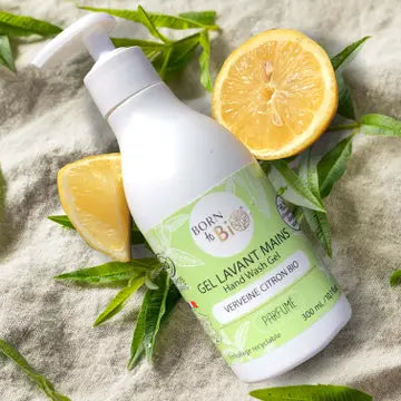 Born to Bio Sapone Liquido Mani Biologico Limone e Verbena - 300 ml